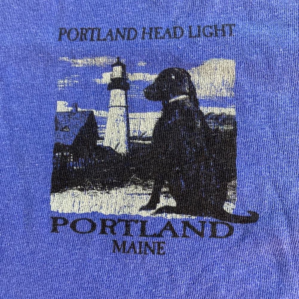 Portland, ME lighthouse t-shirt, size S. - Picture 6 of 8
